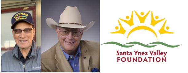 Dr. Henry Davis (left), the late Jim Glines, and the Santa Ynez Valley Foundation were named as honorees the 2025 Hancock Honors celebration.     